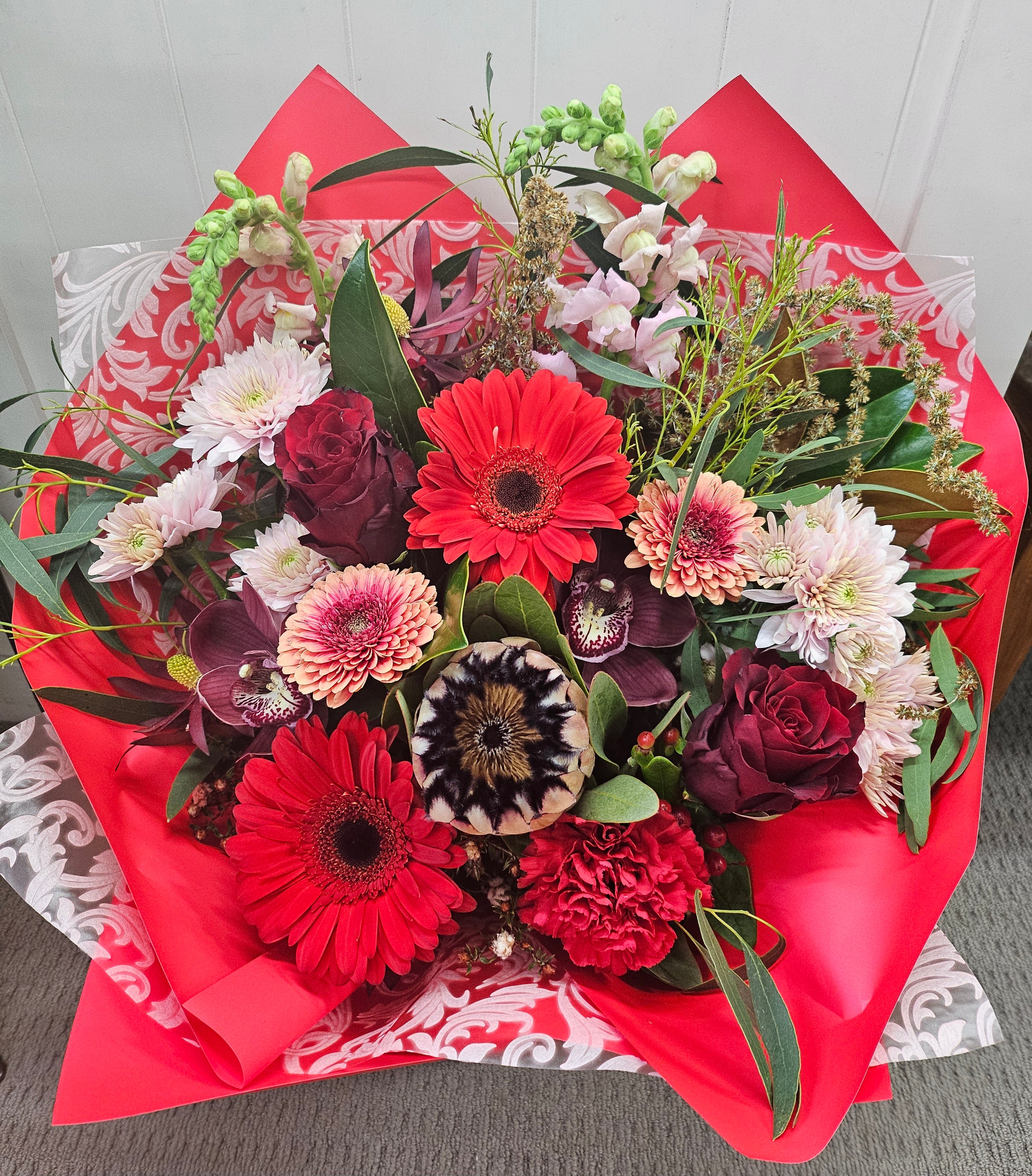 Rustic Reds Bouquet