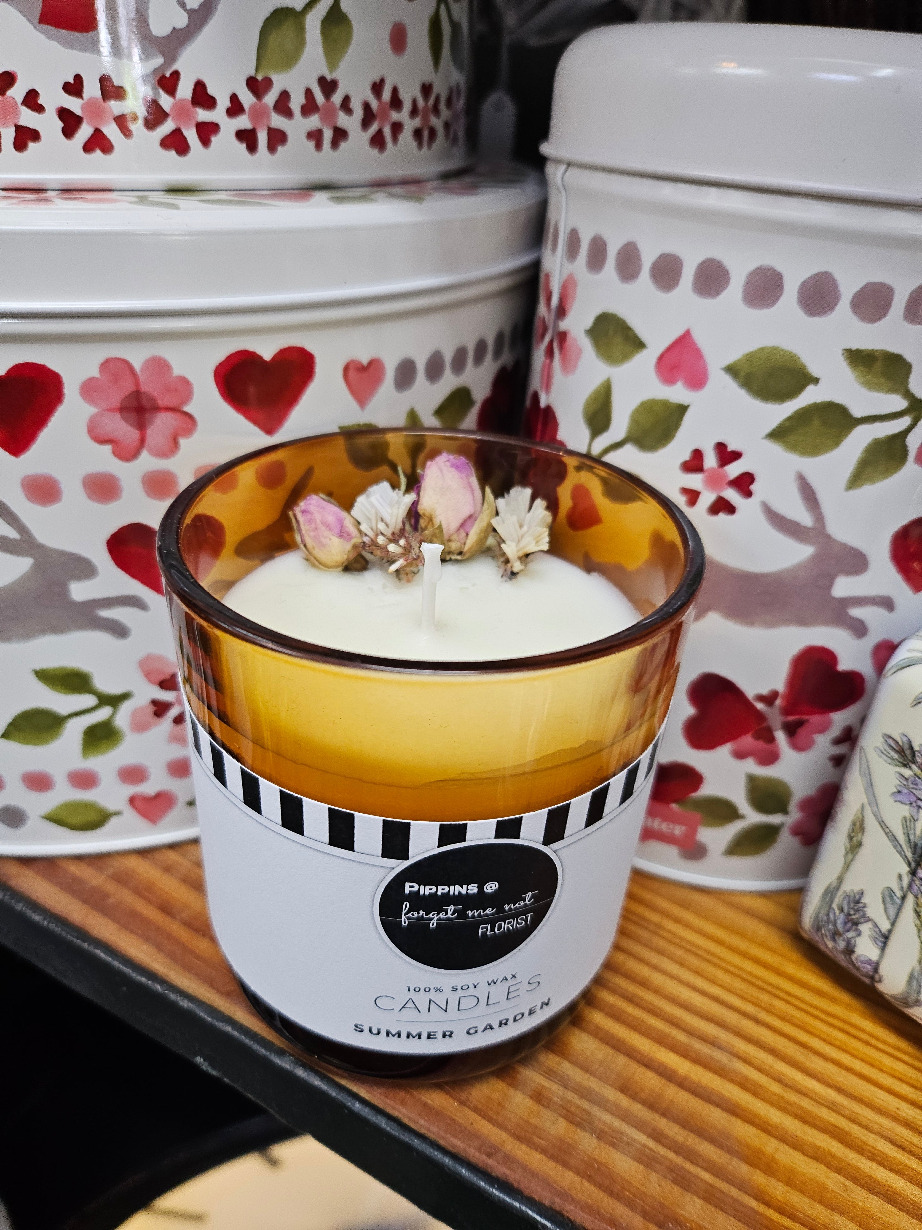 Summer Garden Soy Candle